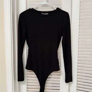Classic Black Long Sleeve Bodysuit